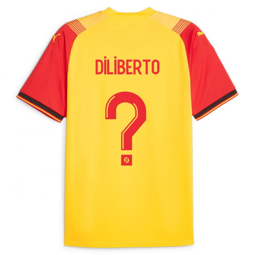 Niño Camiseta Noah Diliberto #0 Amarillo 1ª Equipación 2023/24 La Camisa