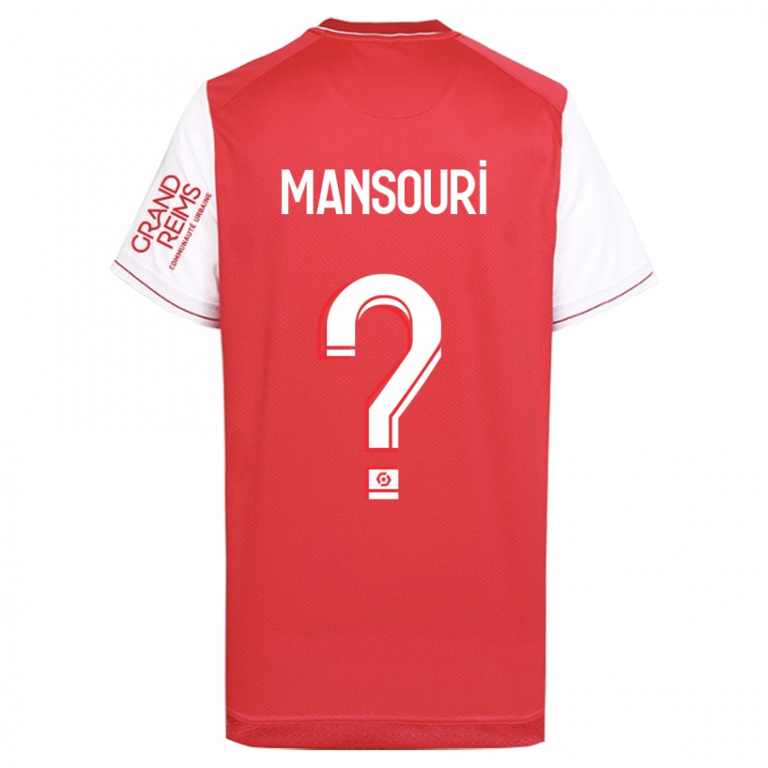 Niño Camiseta Keryane Mansouri #0 Rojo 1ª Equipación 2023/24 La Camisa