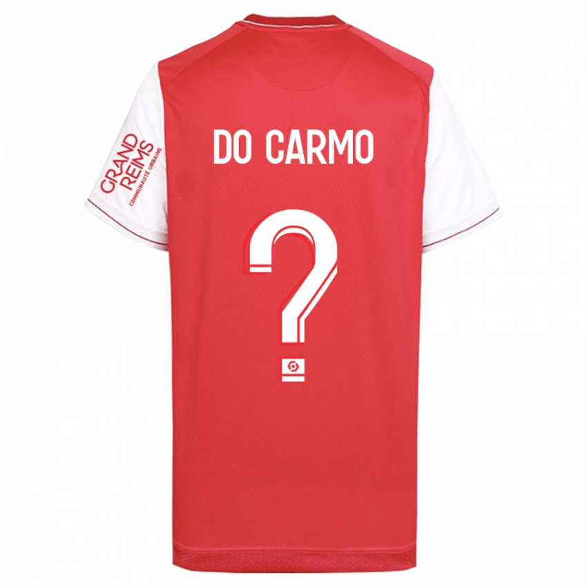 Niño Camiseta Sophian Do Carmo #0 Rojo 1ª Equipación 2023/24 La Camisa