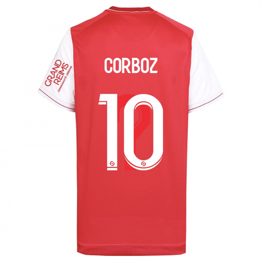 Niño Camiseta Rachel Corboz #10 Rojo 1ª Equipación 2023/24 La Camisa