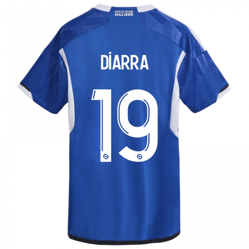 Niño Camiseta Habib Diarra #19 Azul 1ª Equipación 2023/24 La Camisa