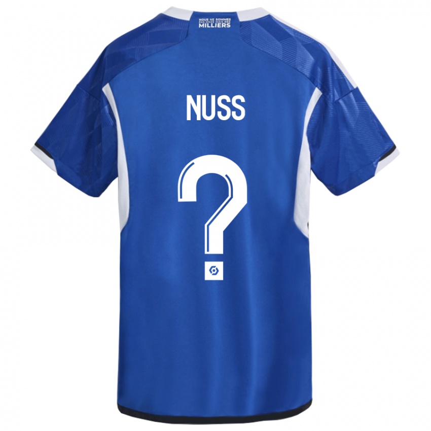 Niño Camiseta Antoine Nuss #0 Azul 1ª Equipación 2023/24 La Camisa
