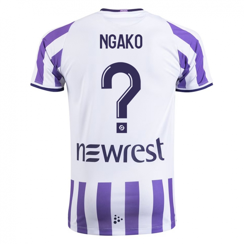 Niño Camiseta Warren Ngako #0 Blanco 1ª Equipación 2023/24 La Camisa