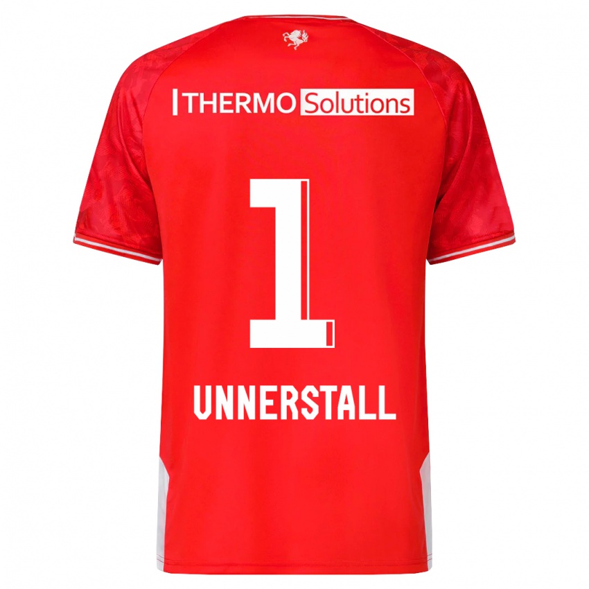 Niño Camiseta Lars Unnerstall #1 Rojo 1ª Equipación 2023/24 La Camisa
