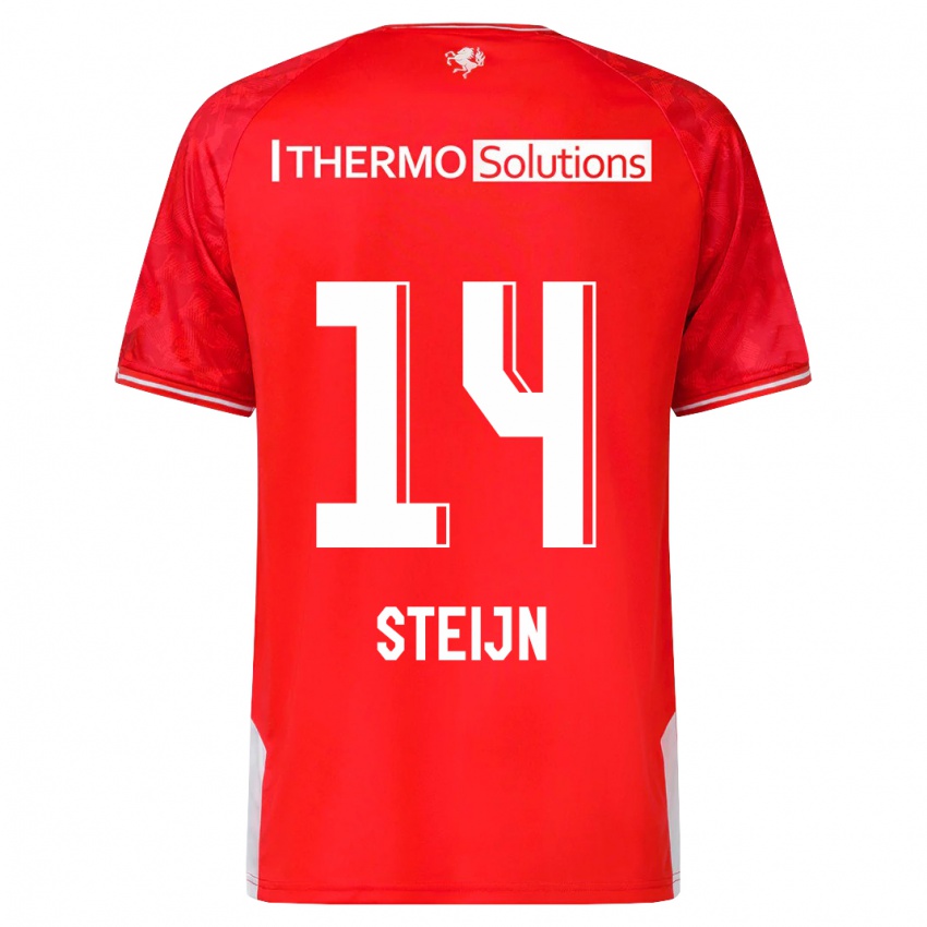 Niño Camiseta Sem Steijn #14 Rojo 1ª Equipación 2023/24 La Camisa