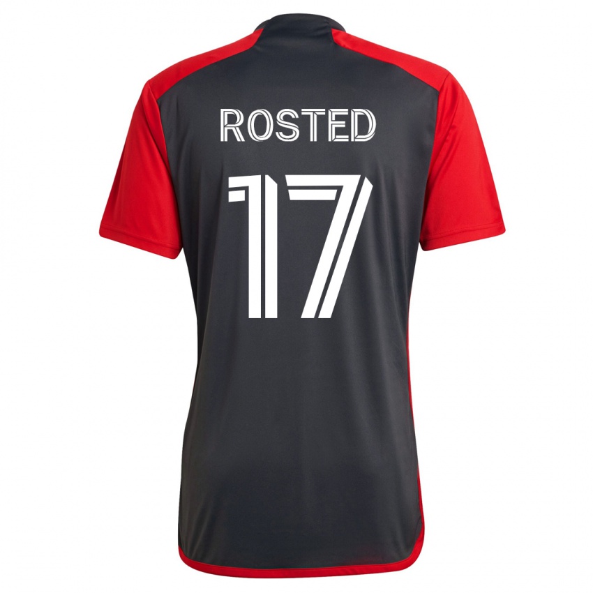 Niño Camiseta Sigurd Rosted #17 Gris 1ª Equipación 2023/24 La Camisa