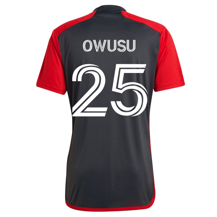 Niño Camiseta Prince Osei Owusu #25 Gris 1ª Equipación 2023/24 La Camisa