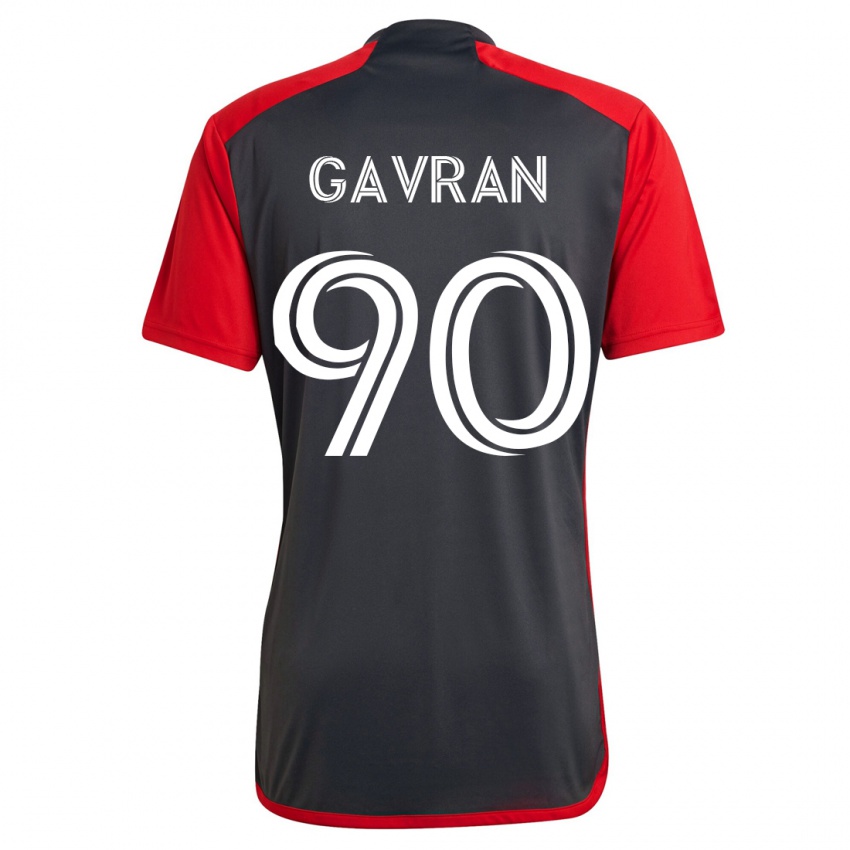 Niño Camiseta Luka Gavran #90 Gris 1ª Equipación 2023/24 La Camisa