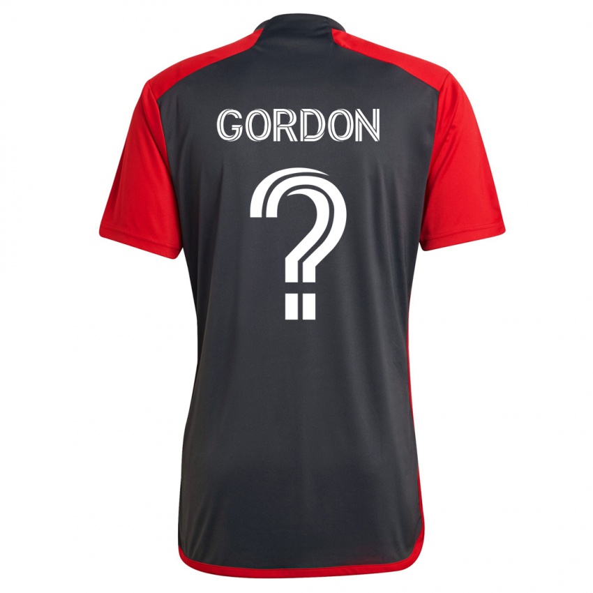 Niño Camiseta Joshua Gordon #0 Gris 1ª Equipación 2023/24 La Camisa