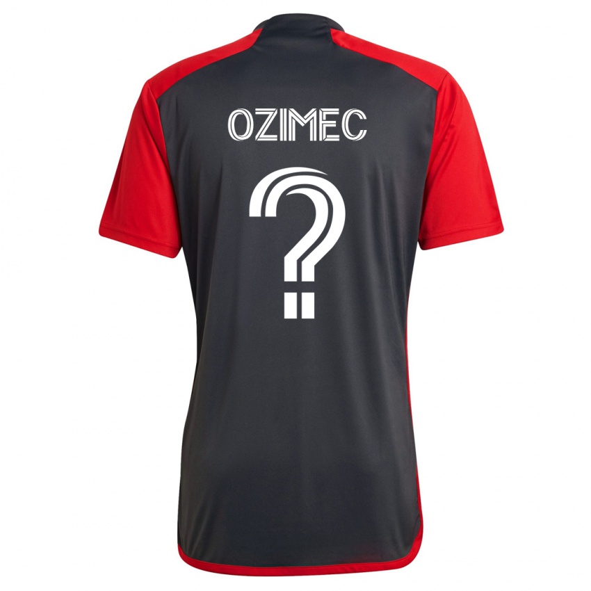 Niño Camiseta Lucas Ozimec #0 Gris 1ª Equipación 2023/24 La Camisa