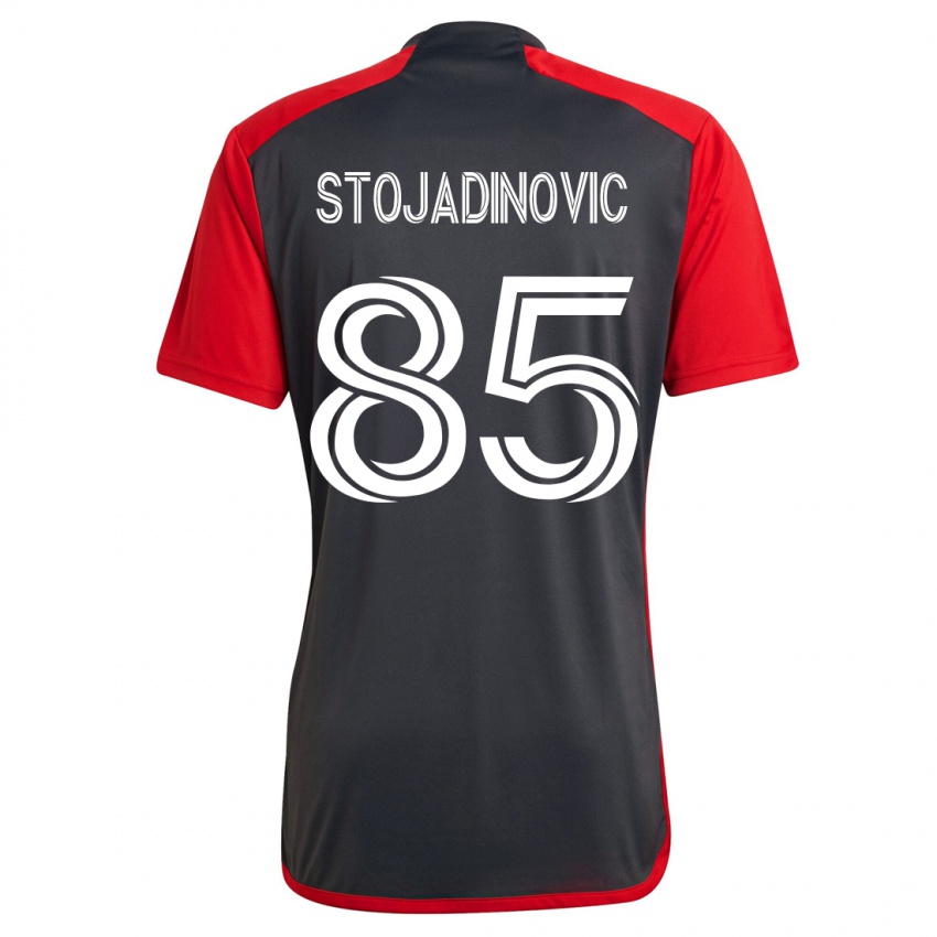 Niño Camiseta Marko Stojadinovic #85 Gris 1ª Equipación 2023/24 La Camisa