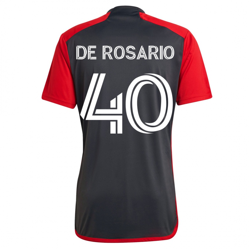Niño Camiseta Adisa De Rosario #40 Gris 1ª Equipación 2023/24 La Camisa