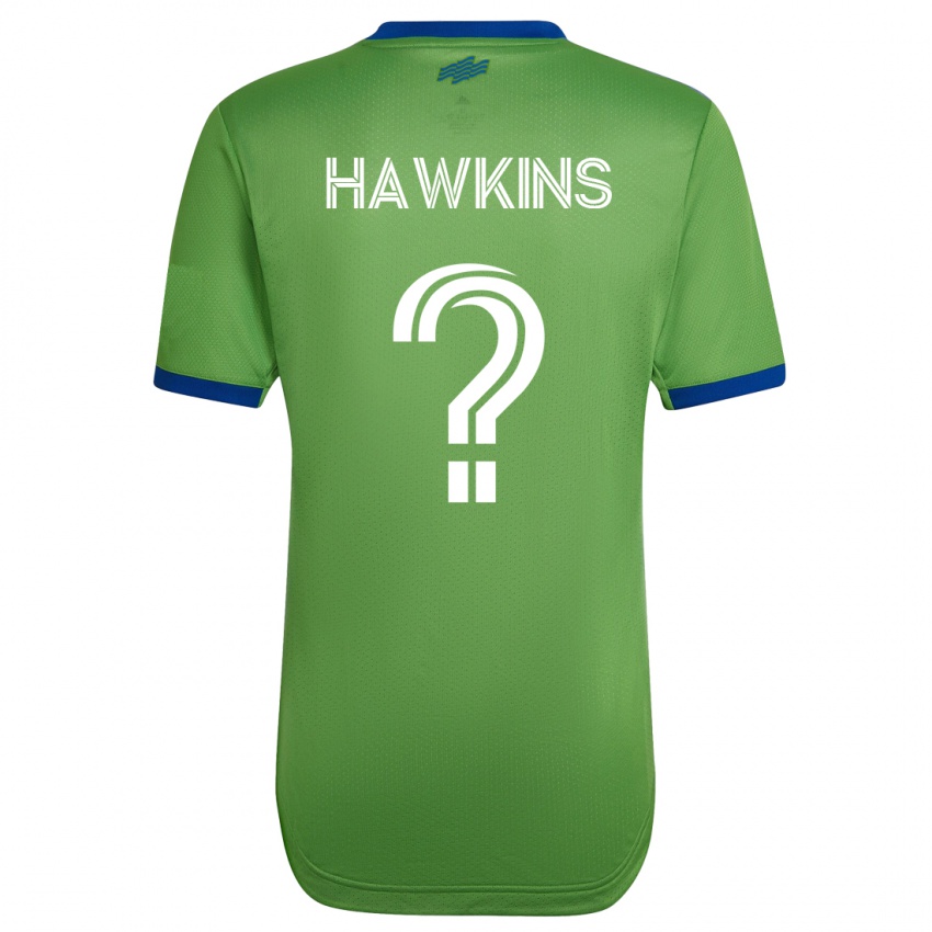 Niño Camiseta Stuart Hawkins #0 Verde 1ª Equipación 2023/24 La Camisa