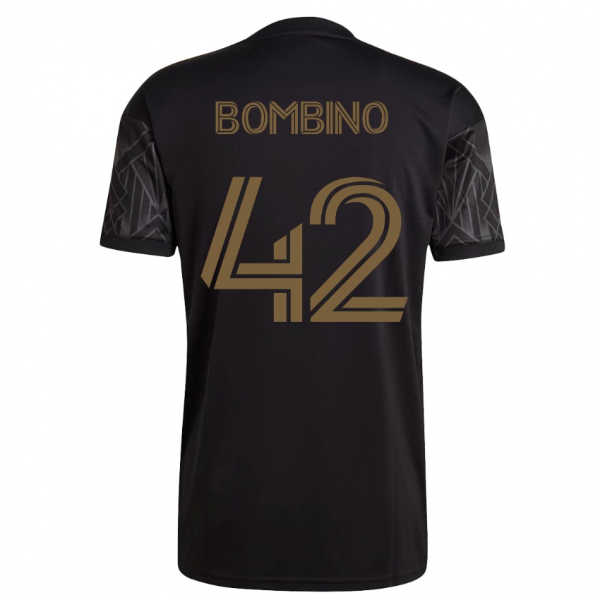 Niño Camiseta Luca Bombino #42 Negro 1ª Equipación 2023/24 La Camisa
