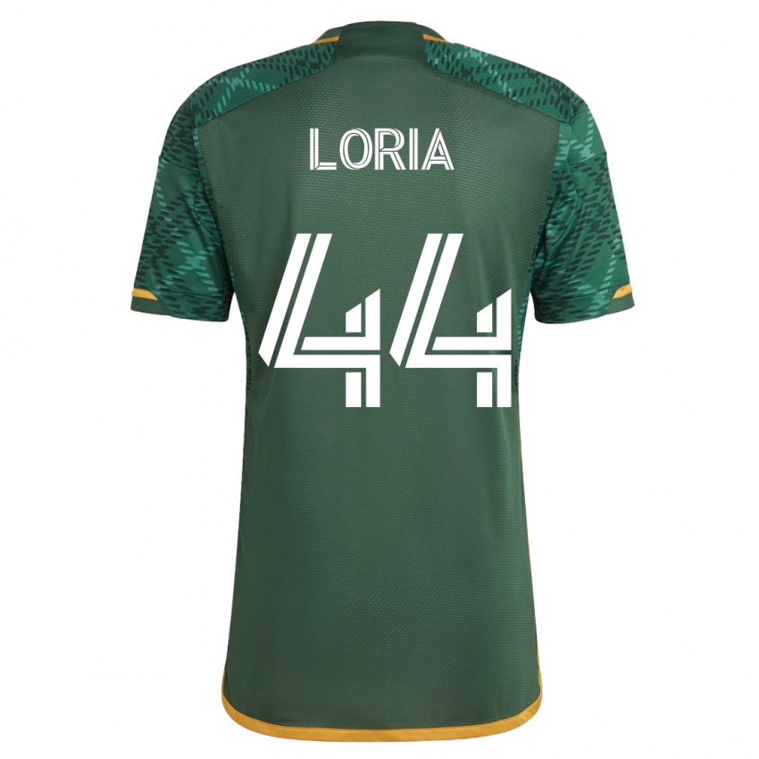 Niño Camiseta Marvin Loría #44 Verde 1ª Equipación 2023/24 La Camisa