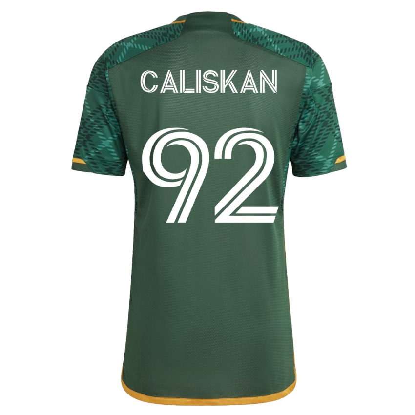 Niño Camiseta Noel Caliskan #92 Verde 1ª Equipación 2023/24 La Camisa