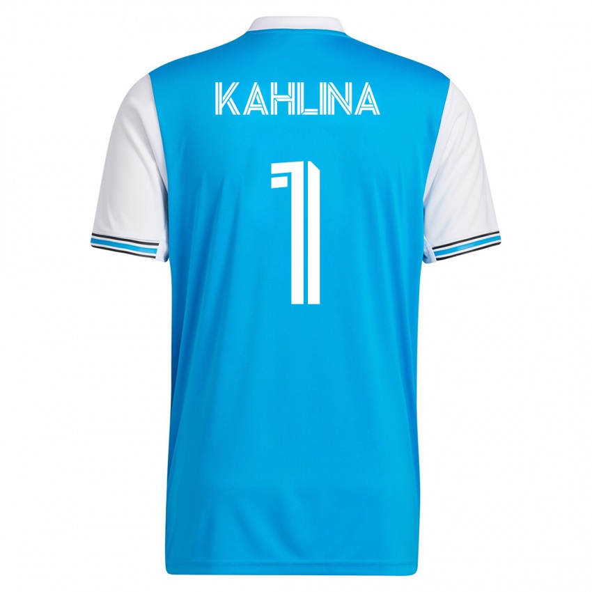 Niño Camiseta Kristijan Kahlina #1 Azul 1ª Equipación 2023/24 La Camisa