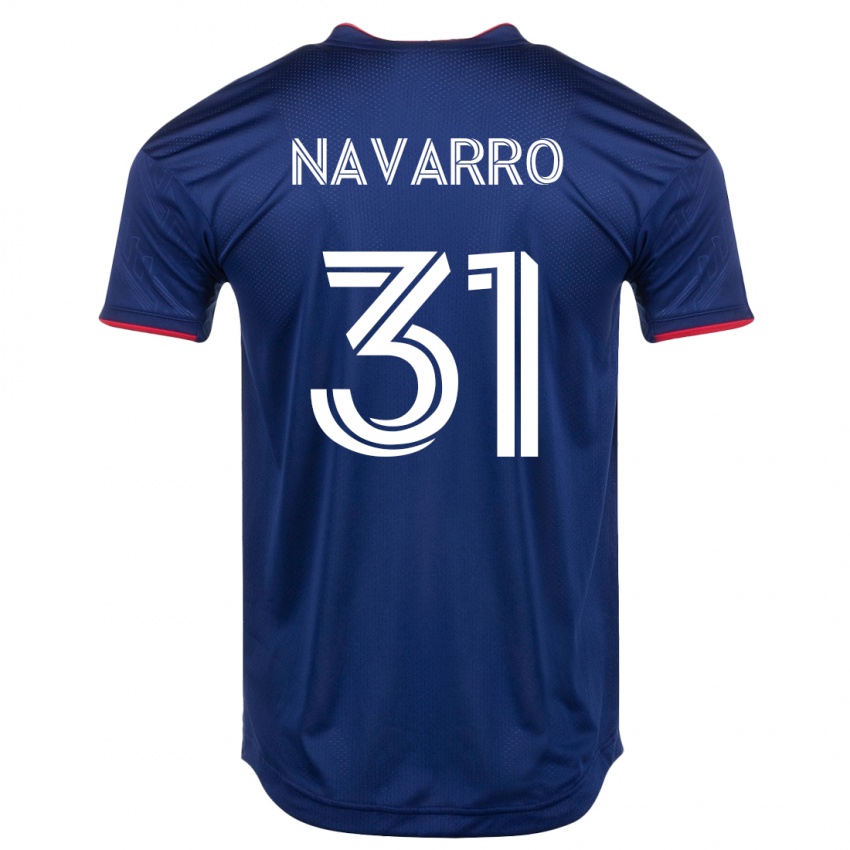 Niño Camiseta Federico Navarro #31 Armada 1ª Equipación 2023/24 La Camisa