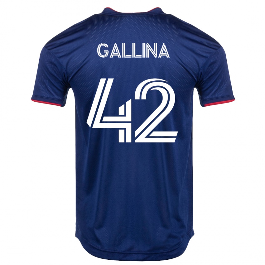 Niño Camiseta Henrique Gallina #42 Armada 1ª Equipación 2023/24 La Camisa