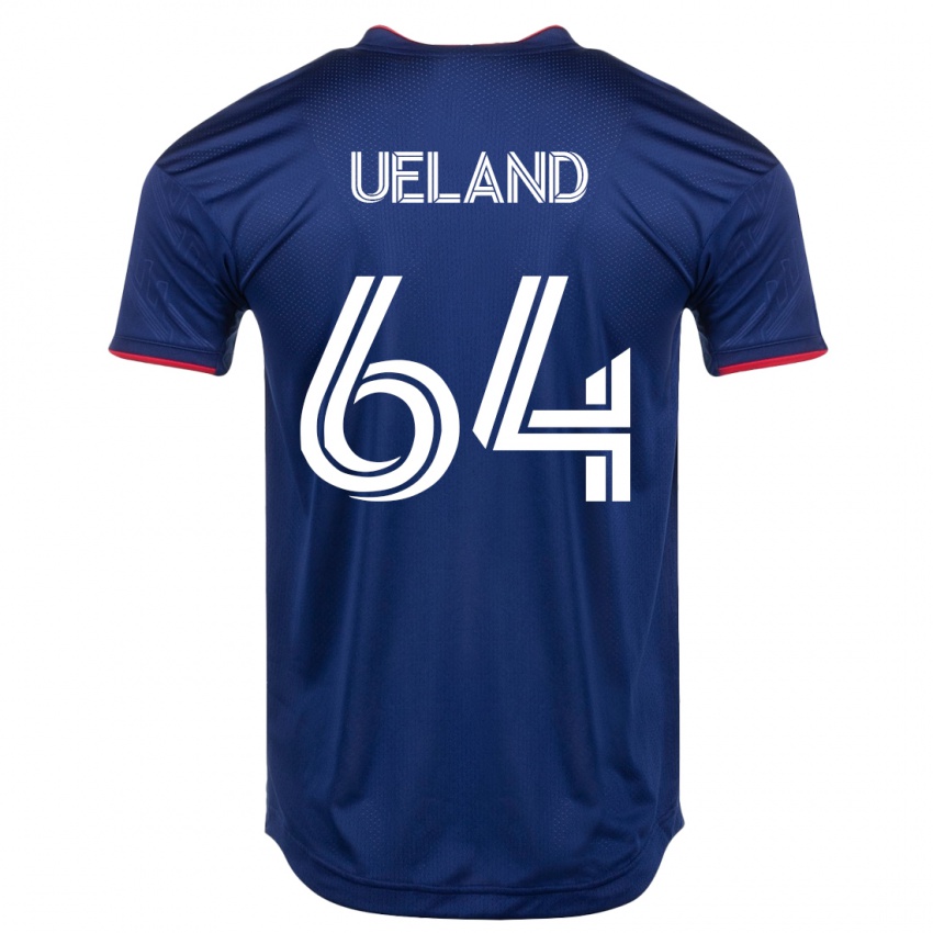 Niño Camiseta Andreas Ueland #64 Armada 1ª Equipación 2023/24 La Camisa