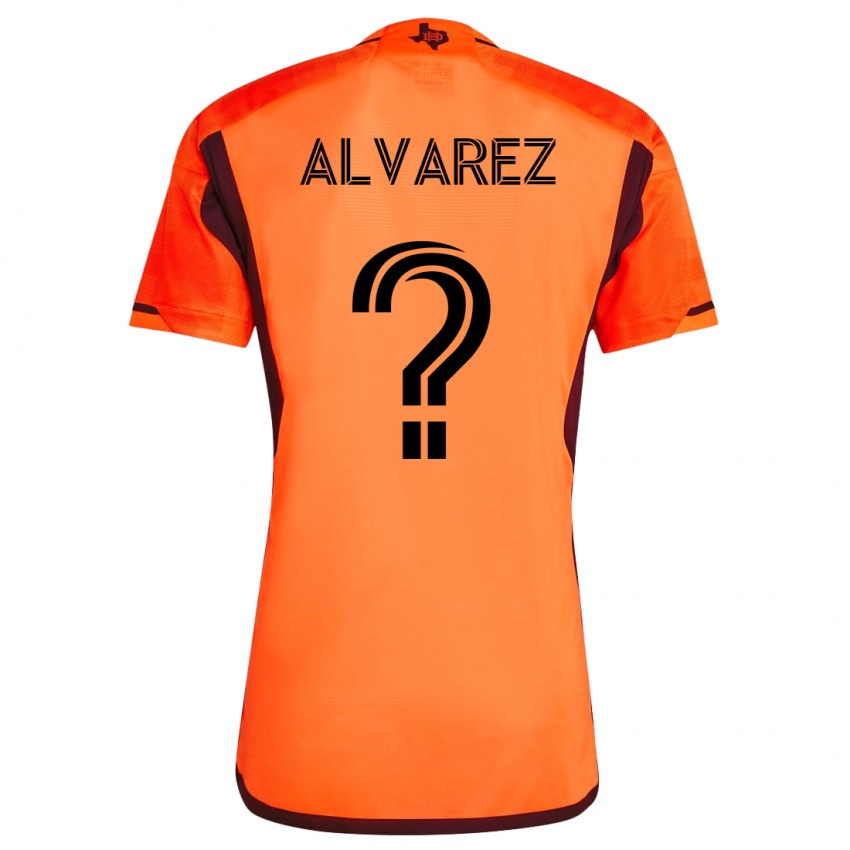 Niño Camiseta Gianmarco Alvarez #0 Naranja 1ª Equipación 2023/24 La Camisa