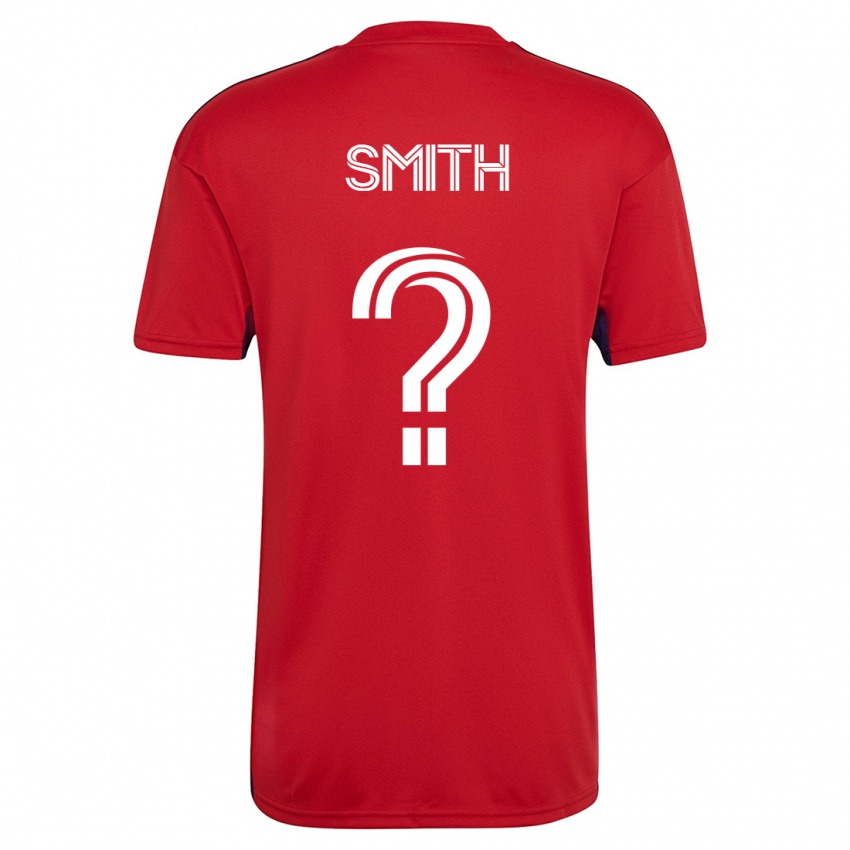 Niño Camiseta Collin Smith #0 Rojo 1ª Equipación 2023/24 La Camisa