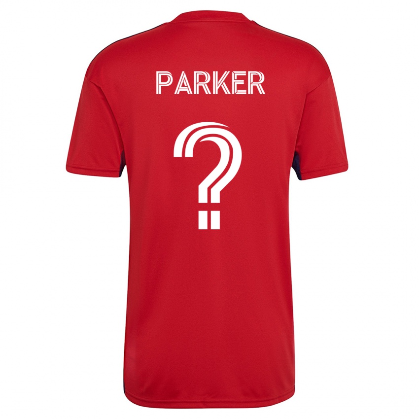 Niño Camiseta Isaiah Parker #0 Rojo 1ª Equipación 2023/24 La Camisa