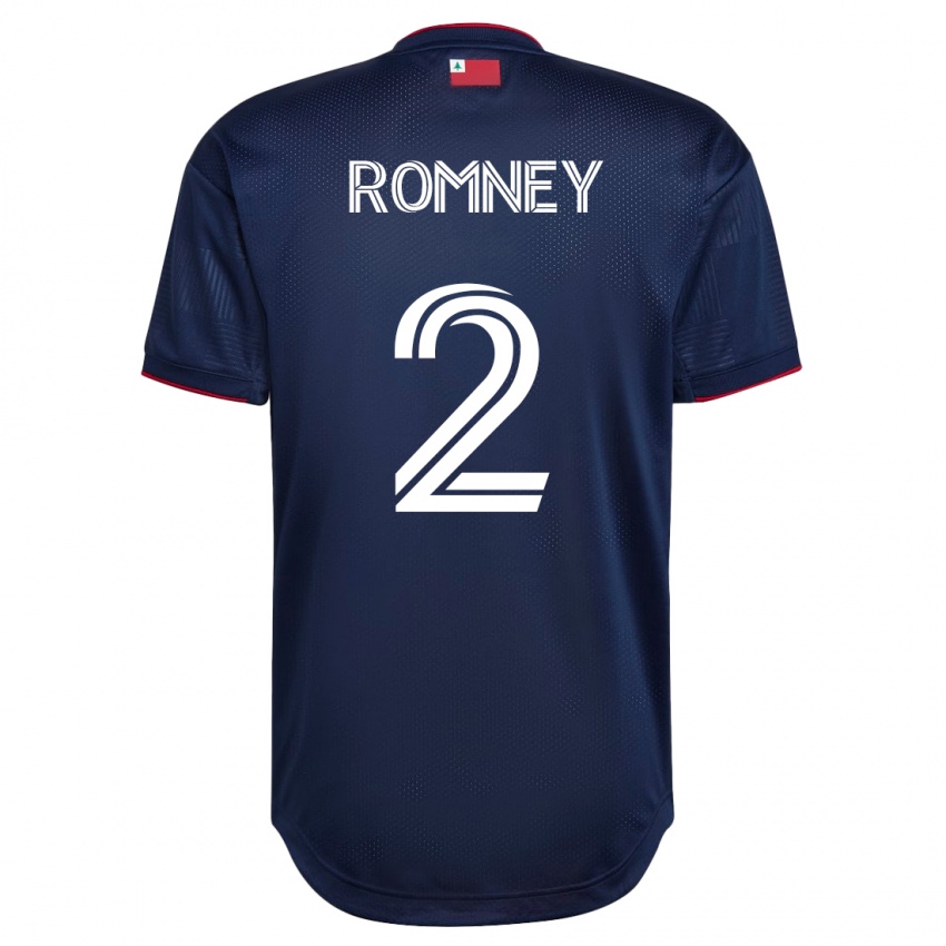 Niño Camiseta Dave Romney #2 Armada 1ª Equipación 2023/24 La Camisa