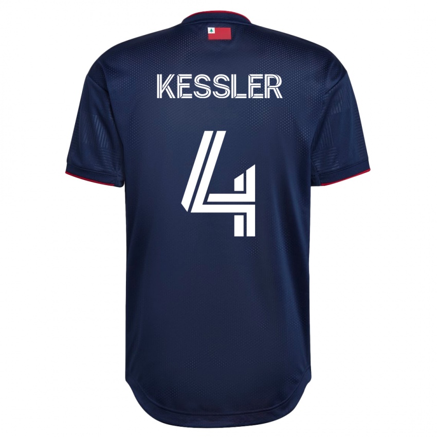 Niño Camiseta Henry Kessler #4 Armada 1ª Equipación 2023/24 La Camisa