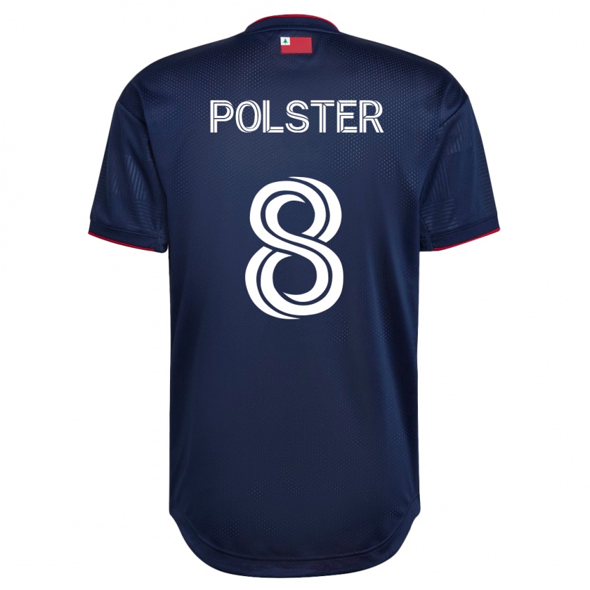 Niño Camiseta Matt Polster #8 Armada 1ª Equipación 2023/24 La Camisa