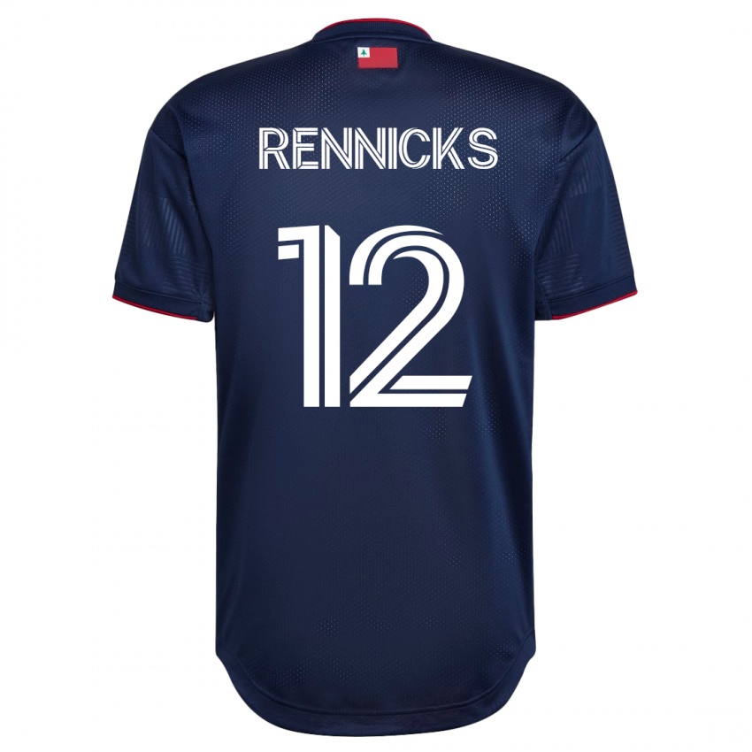 Niño Camiseta Justin Rennicks #12 Armada 1ª Equipación 2023/24 La Camisa