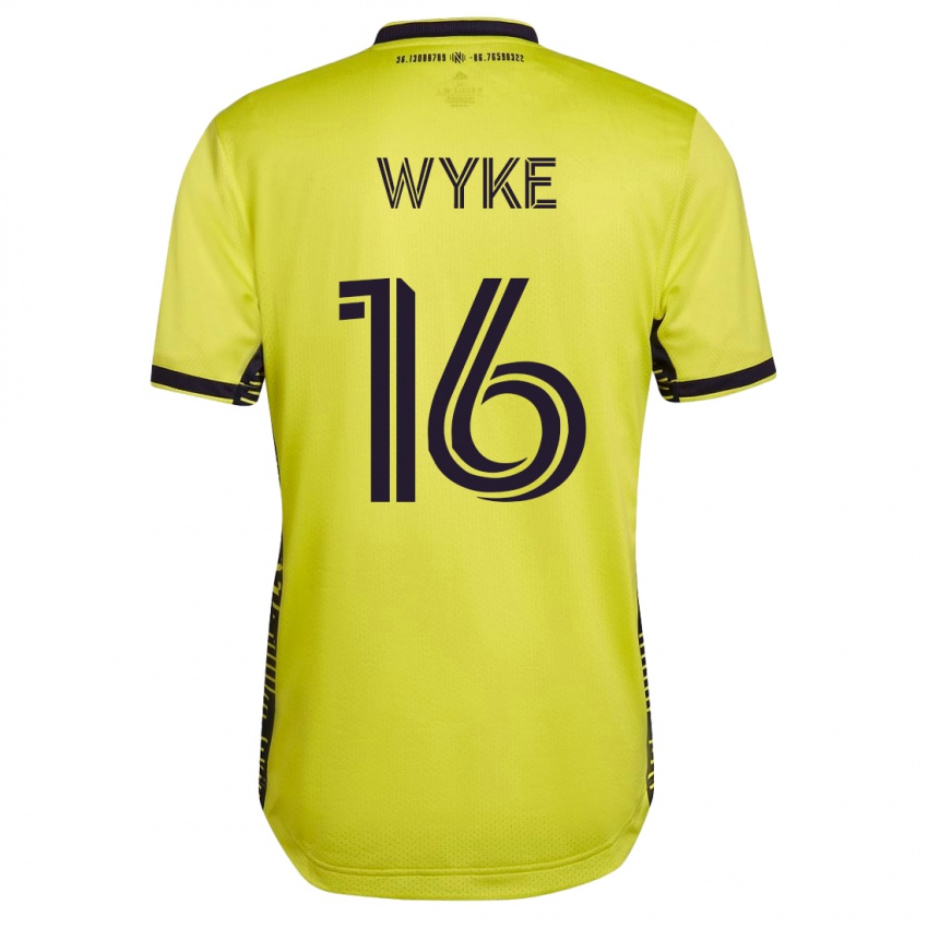 Niño Camiseta Laurence Wyke #16 Amarillo 1ª Equipación 2023/24 La Camisa