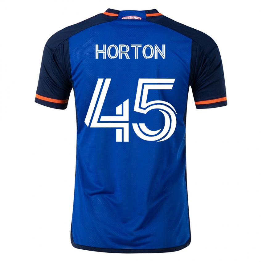 Niño Camiseta Philip Horton #45 Azul 1ª Equipación 2023/24 La Camisa