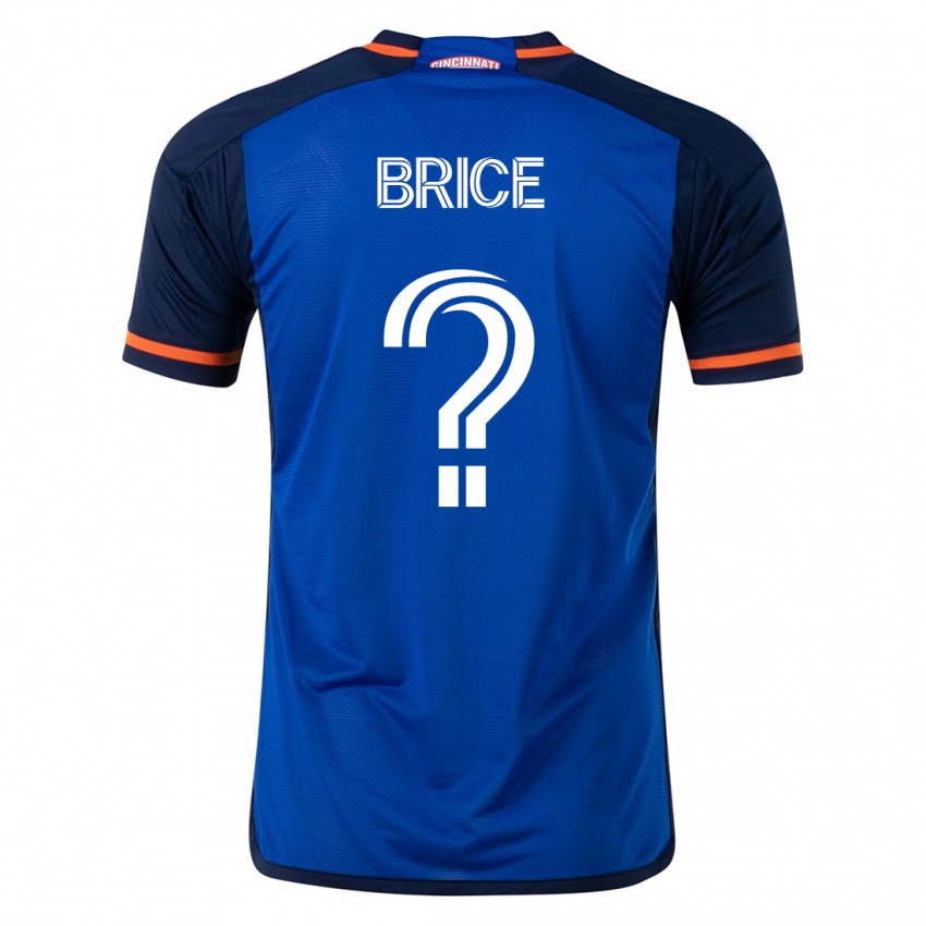 Niño Camiseta Nolan Brice #0 Azul 1ª Equipación 2023/24 La Camisa
