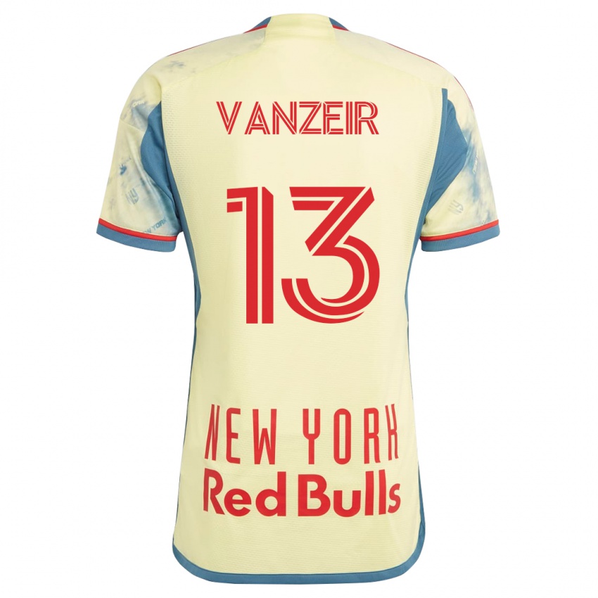 Niño Camiseta Dante Vanzeir #13 Amarillo 1ª Equipación 2023/24 La Camisa