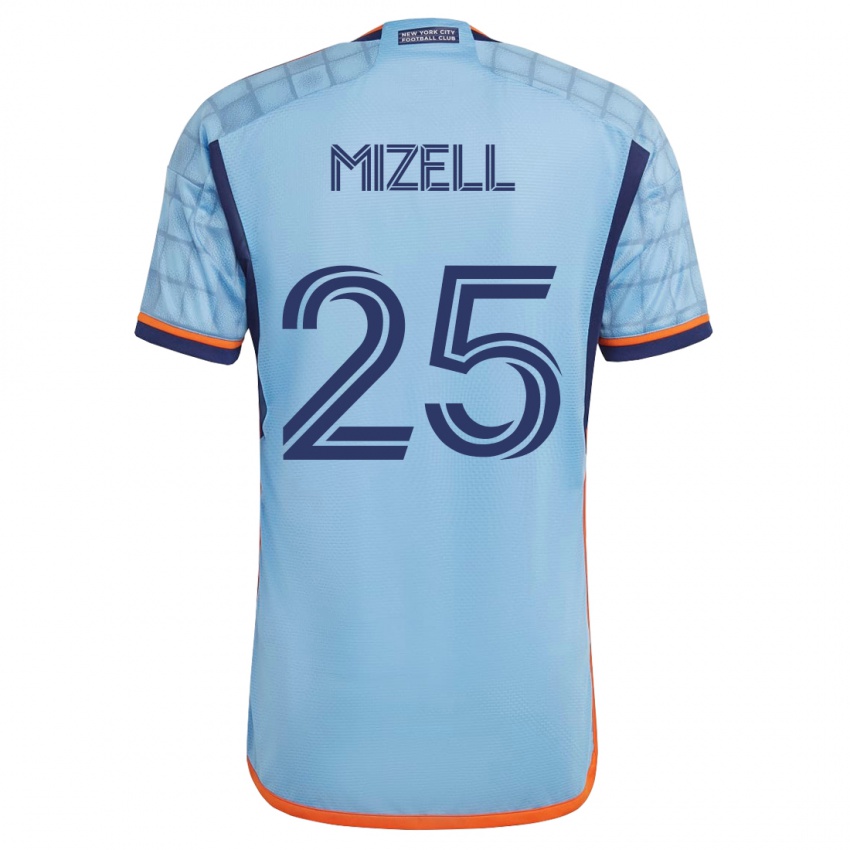 Niño Camiseta Cody Mizell #25 Azul 1ª Equipación 2023/24 La Camisa