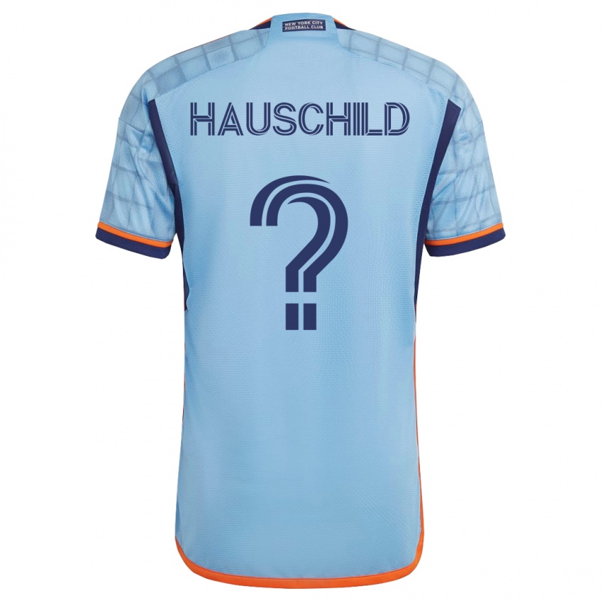 Niño Camiseta Alexander Hauschild #0 Azul 1ª Equipación 2023/24 La Camisa