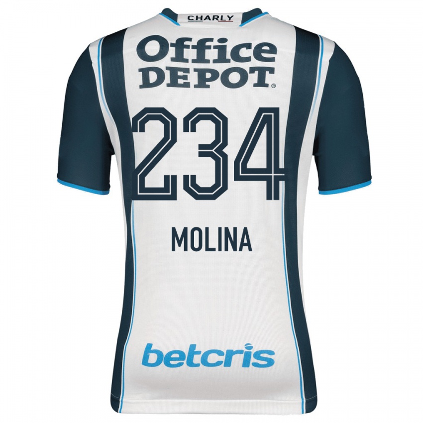 Niño Camiseta Yoshimar Molina #234 Armada 1ª Equipación 2023/24 La Camisa