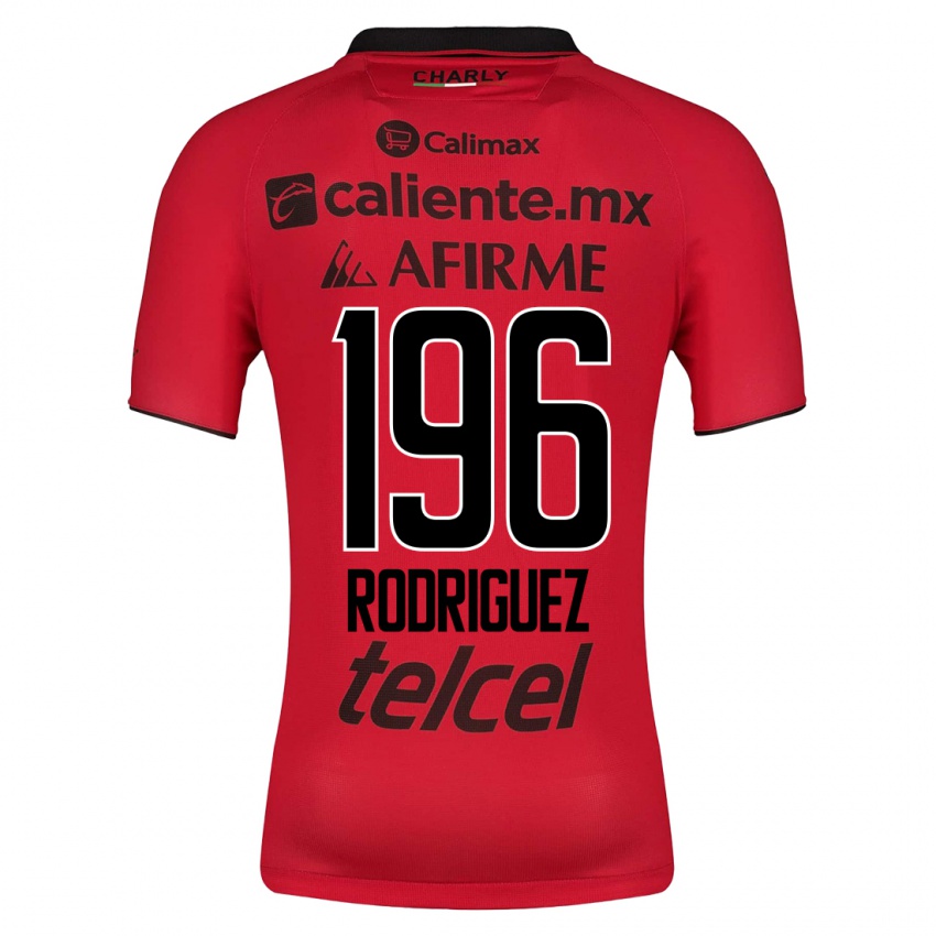 Niño Camiseta Prince Rodríguez #196 Rojo 1ª Equipación 2023/24 La Camisa