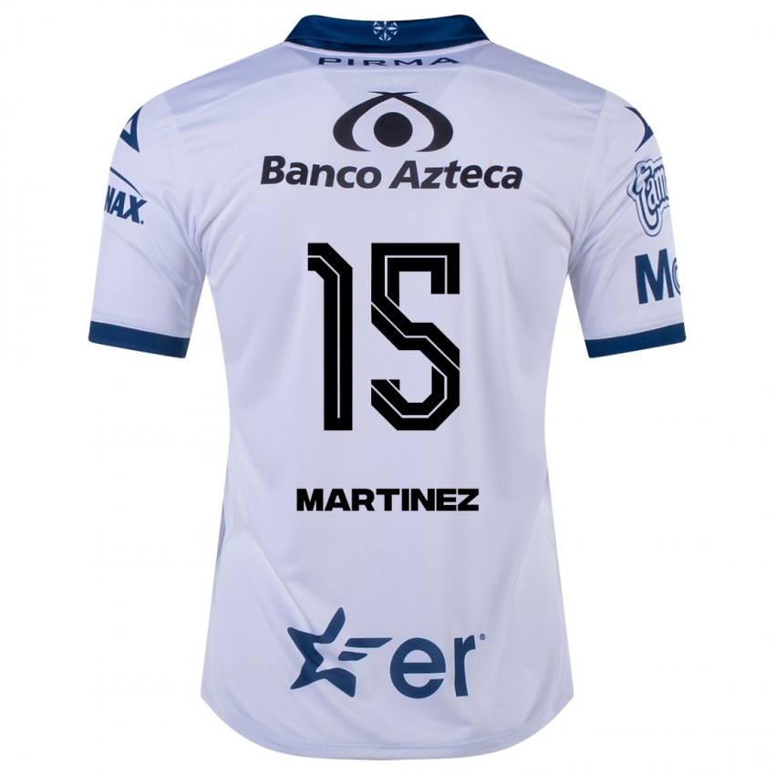 Niño Camiseta Guillermo Martínez #15 Blanco 1ª Equipación 2023/24 La Camisa