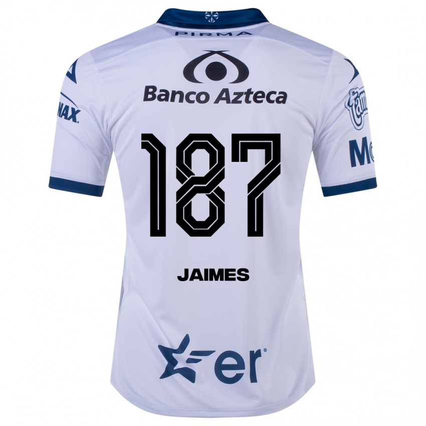 Niño Camiseta Tristhan Jaimes #187 Blanco 1ª Equipación 2023/24 La Camisa