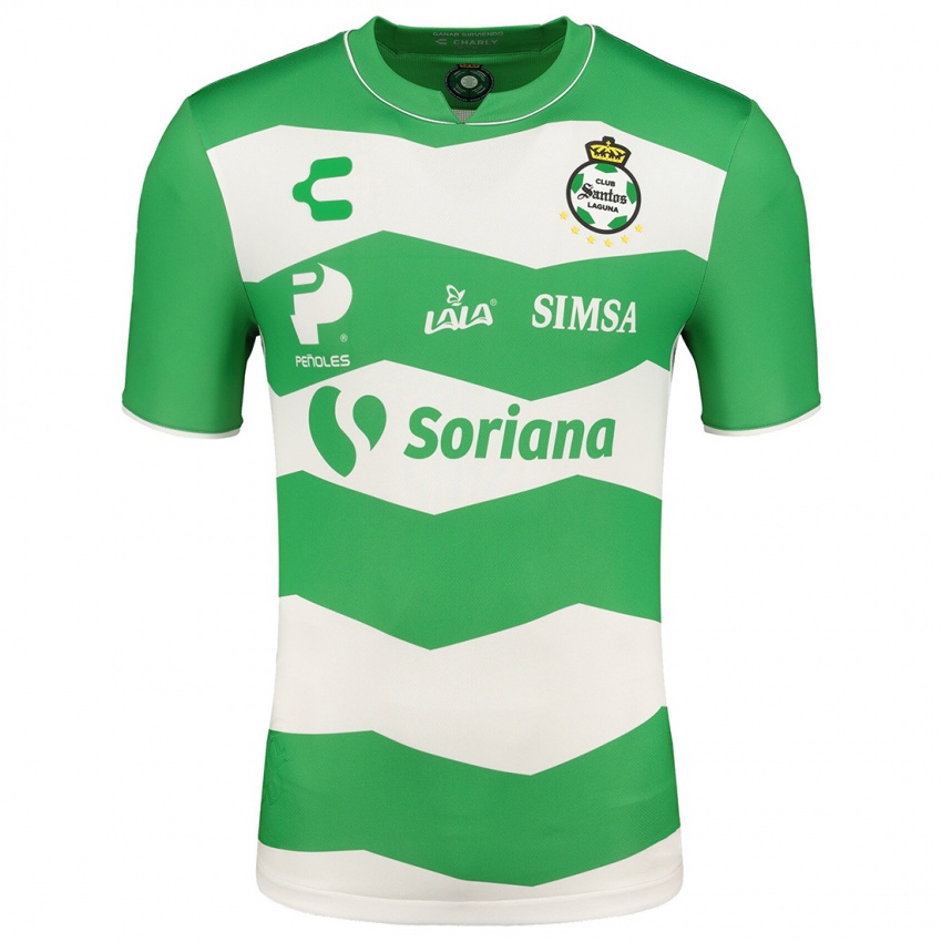 Niño Camiseta Isaác Gómez #198 Verde 1ª Equipación 2023/24 La Camisa