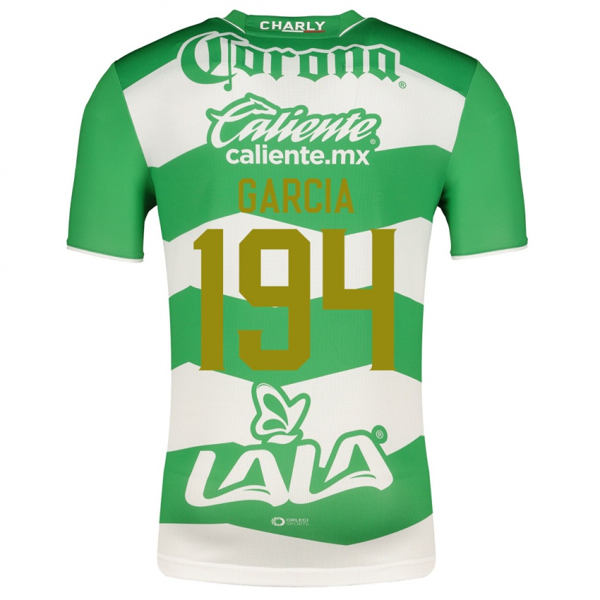 Niño Camiseta Anthony García #194 Verde 1ª Equipación 2023/24 La Camisa