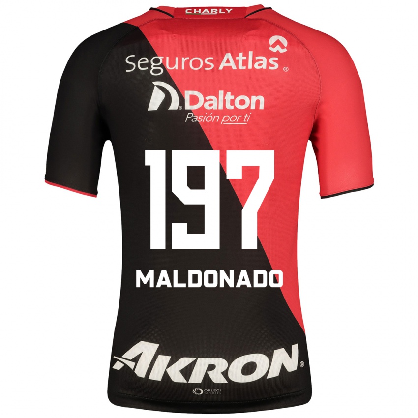 Niño Camiseta Leonardo Pérez Maldonado #197 Negro 1ª Equipación 2023/24 La Camisa