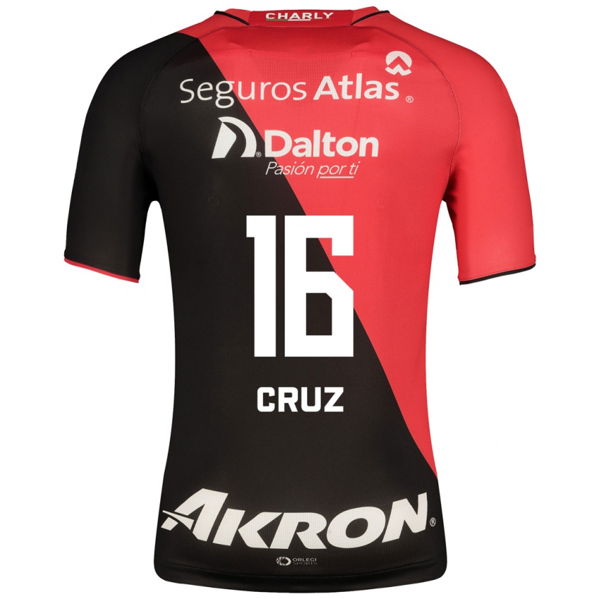 Niño Camiseta Daniela Cruz #16 Negro 1ª Equipación 2023/24 La Camisa