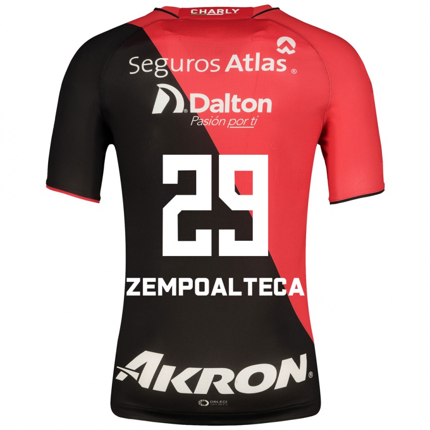 Niño Camiseta Karla Zempoalteca #29 Negro 1ª Equipación 2023/24 La Camisa