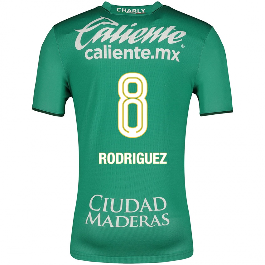 Niño Camiseta Iván Rodríguez #8 Verde 1ª Equipación 2023/24 La Camisa