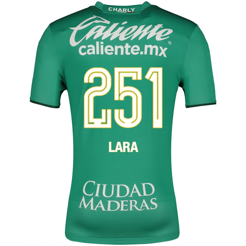 Niño Camiseta Tristán Lara #251 Verde 1ª Equipación 2023/24 La Camisa