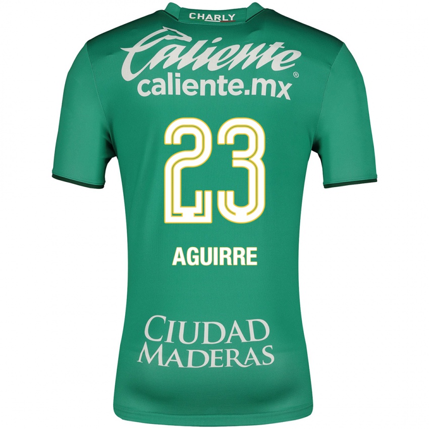 Niño Camiseta Zoe Aguirre #23 Verde 1ª Equipación 2023/24 La Camisa