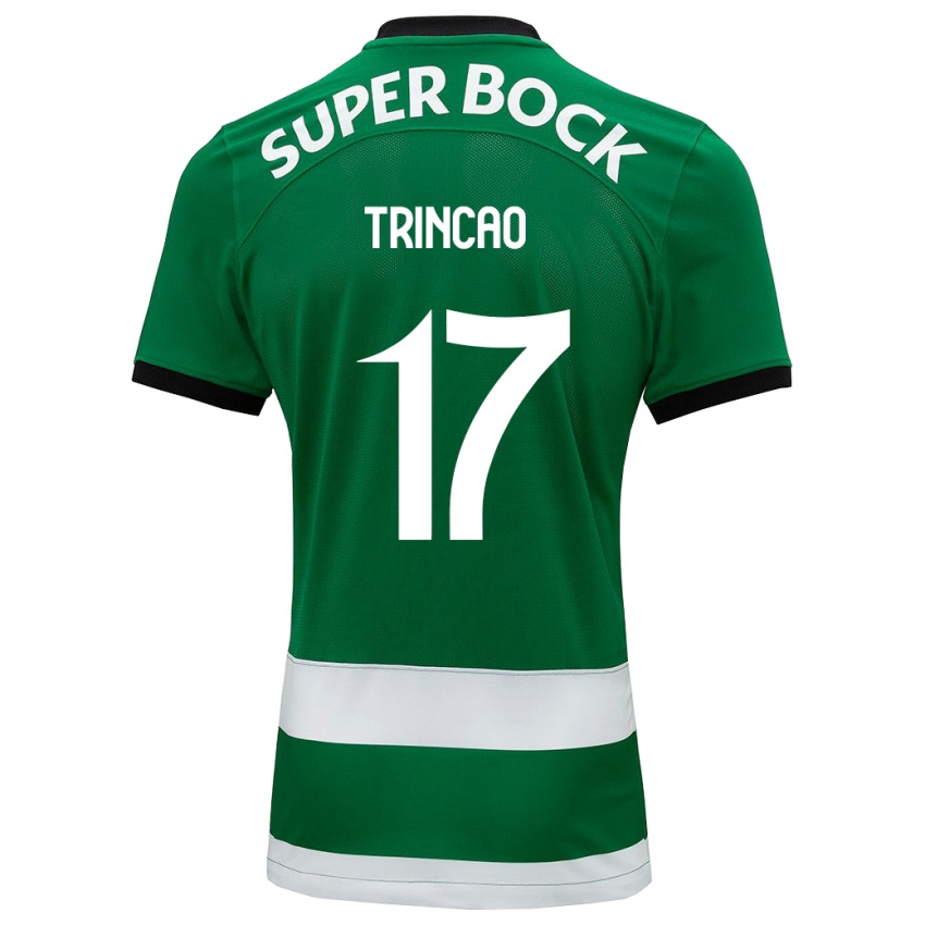 Niño Camiseta Trincão #17 Verde 1ª Equipación 2023/24 La Camisa